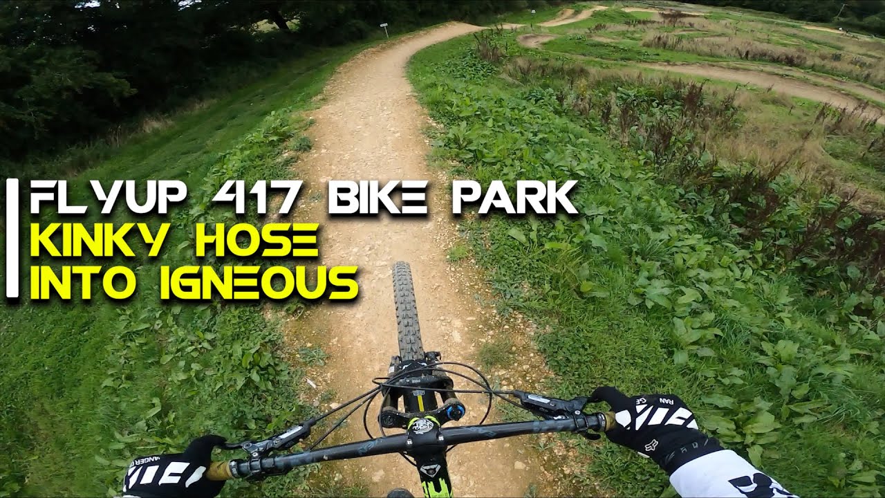 Flyup 417 Bike Park - Kinky Hose into Igneous (Red)