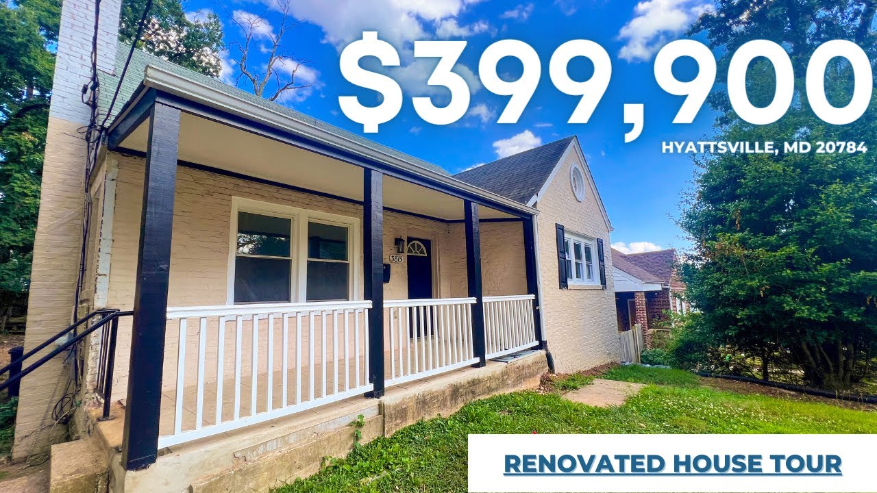 What does $399,900 Family Home in Hyattsville, Maryland Get You? - Tour this Renovated Home For Sale