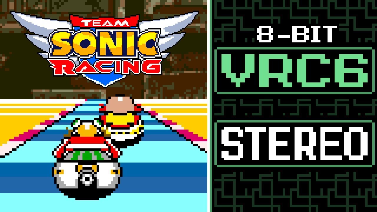 Clockwork Pyramid - Team Sonic Racing | 팀 소닉 레이싱 - 클락워크 피라미드 | チームソニックレーシング [8-Bit, VRC6, Stereo]