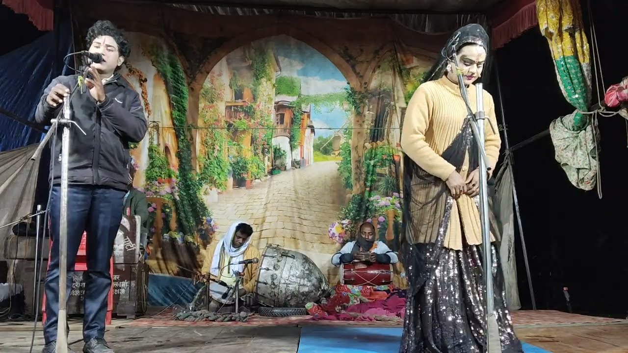 भाग 17 धुआंधार तमाशा राजगद्दी की जंग लहू के दो रंग वैश्या का प्यार डाकू लाखन सिंह भटनोसा नौटंकी #dan