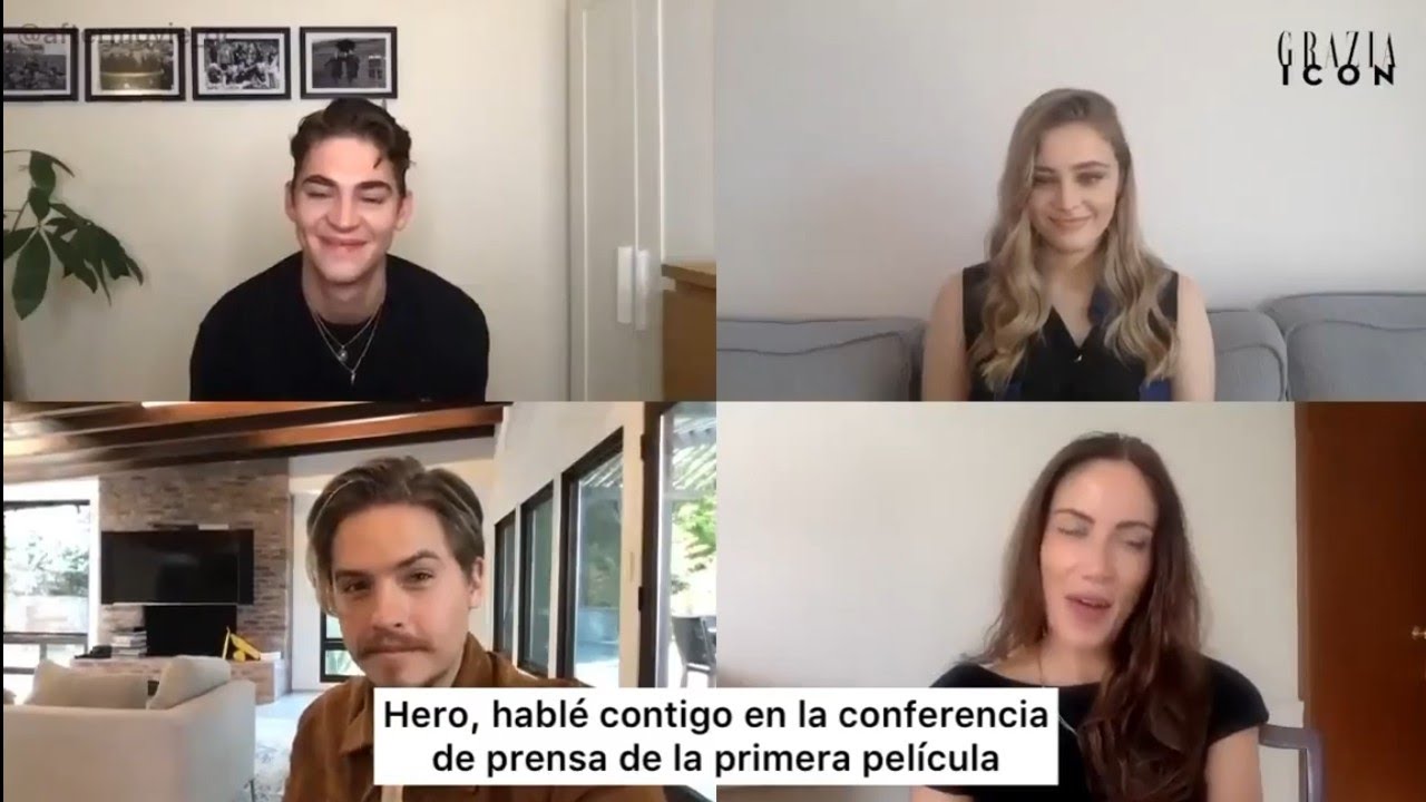 New Interview with Hero Fiennes Tiffin, Josephine Langford n Dylan Sprouse with Grazia International