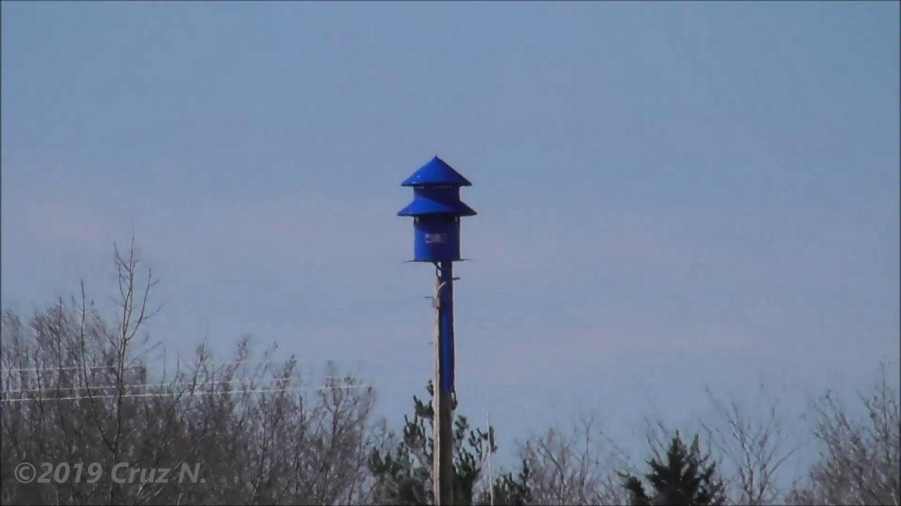 Federal Signal Model 7 Storm Siren- Missouri Statewide Tornado Drill- Blue Eye, MO