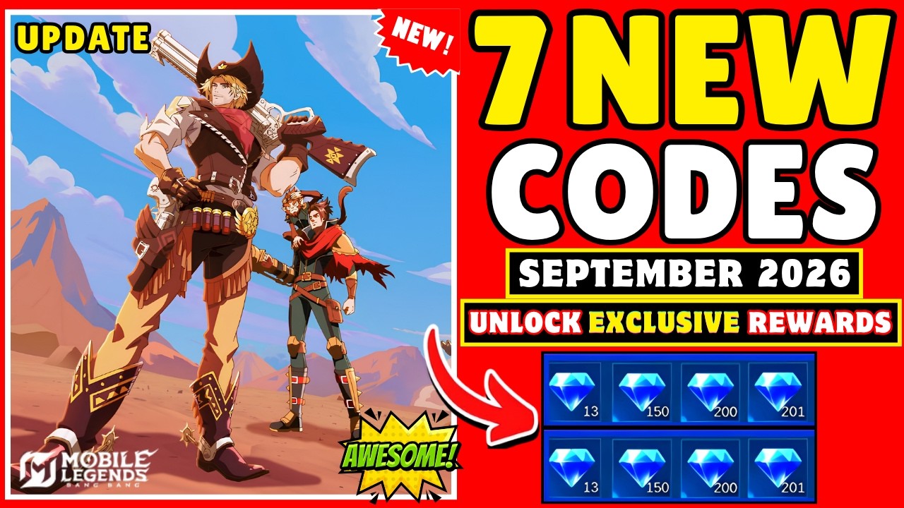 *NEW*MLBB REDEEM CODES SEPTEMBER 2026 💎 FREE Diamonds, Skins & Rewards!