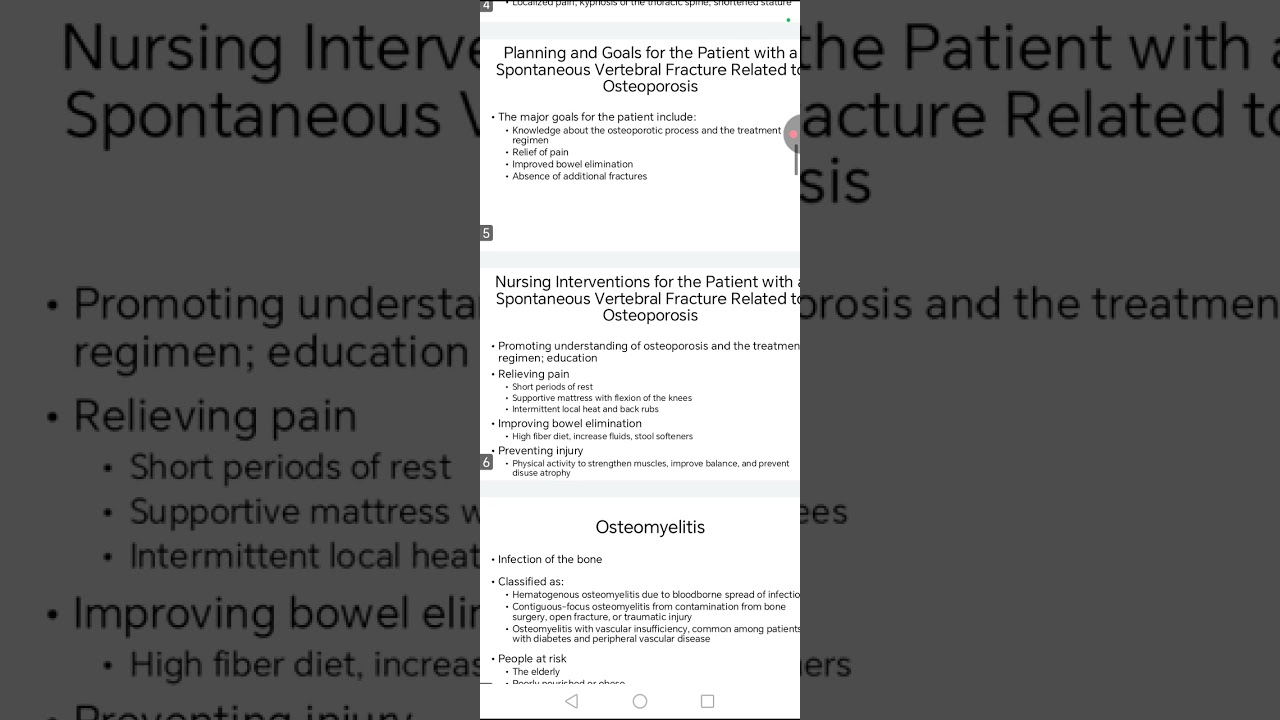 March 10, 2026 osteoporosis, osteomyelitis, osteoarthritis 