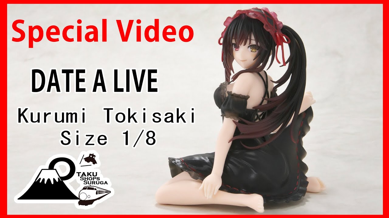 【Japan】Taito【figure】 Desktop cute DATE A LIVE   Kurumi Tokisaki 【Anime】