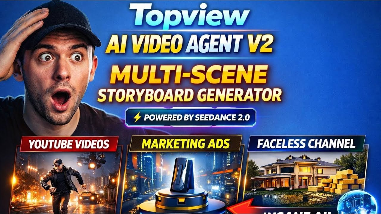 Я протестировал Topview Video Agent V2 для автоматизации YouTube