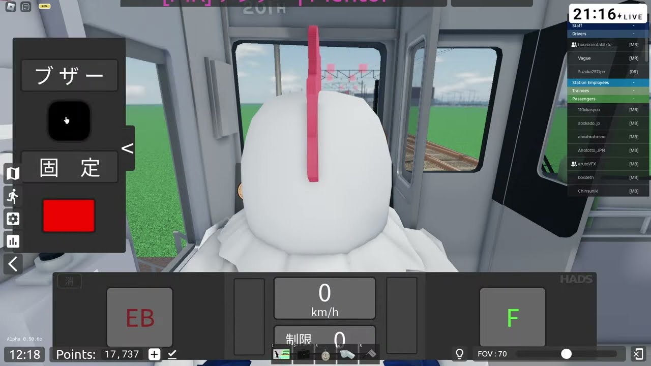 普段走らない区間を駆け巡るツアー列車を運転！！【葉倉鉄道】
