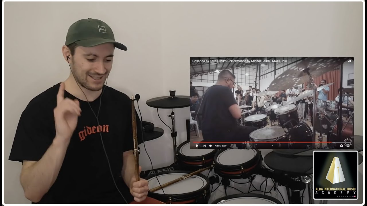 Rosanna - Drum Teacher MDNDrums Reaction