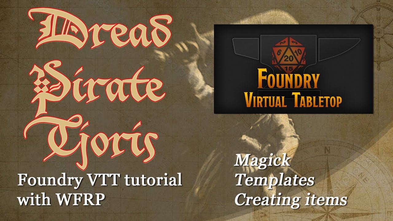 Foundry VTT - Magic, targeting, creating Items and using templates