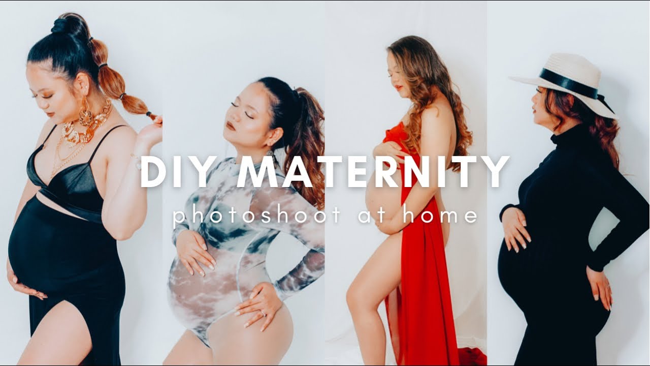 DIY maternity photoshoot (w/ tips) - 31 weeks bump