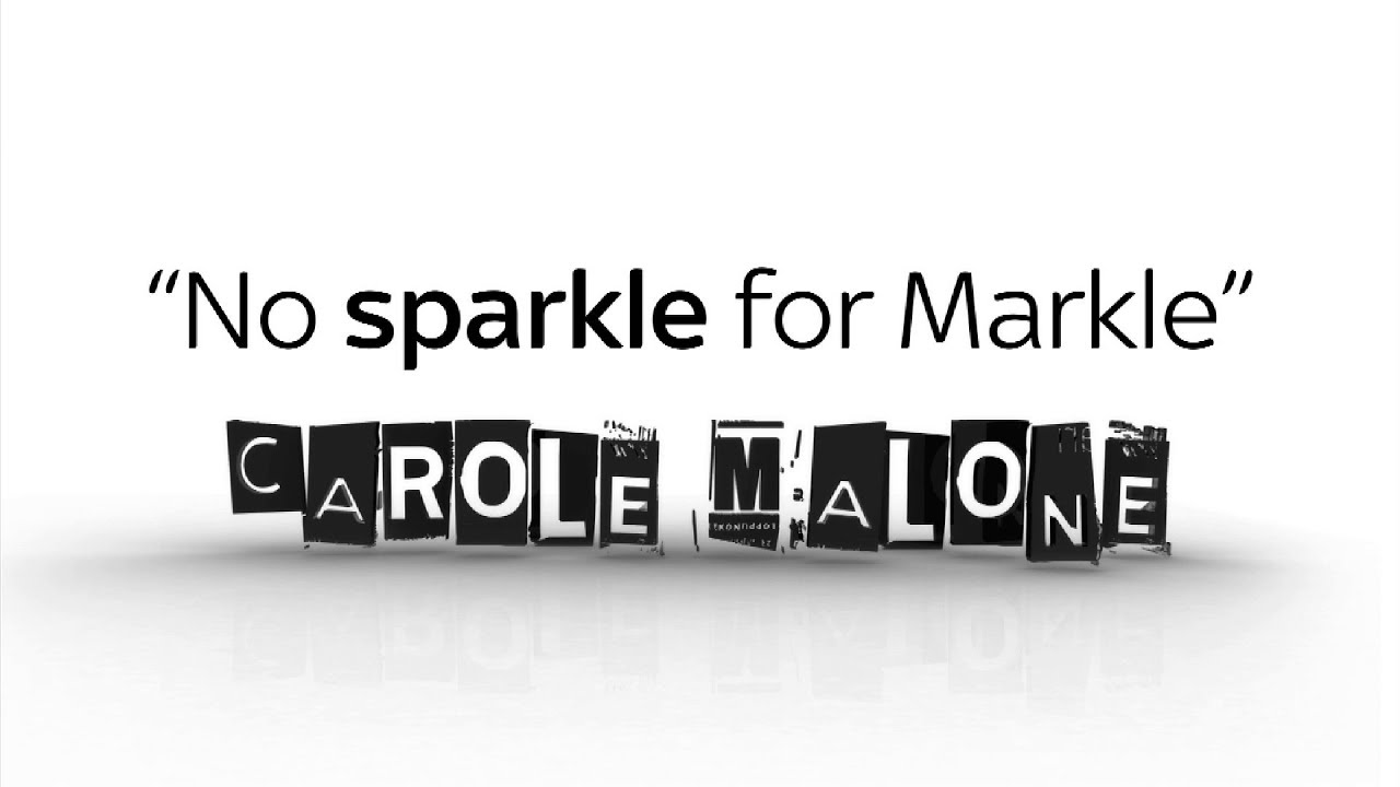 Carole Malone: No sparkle for Markle