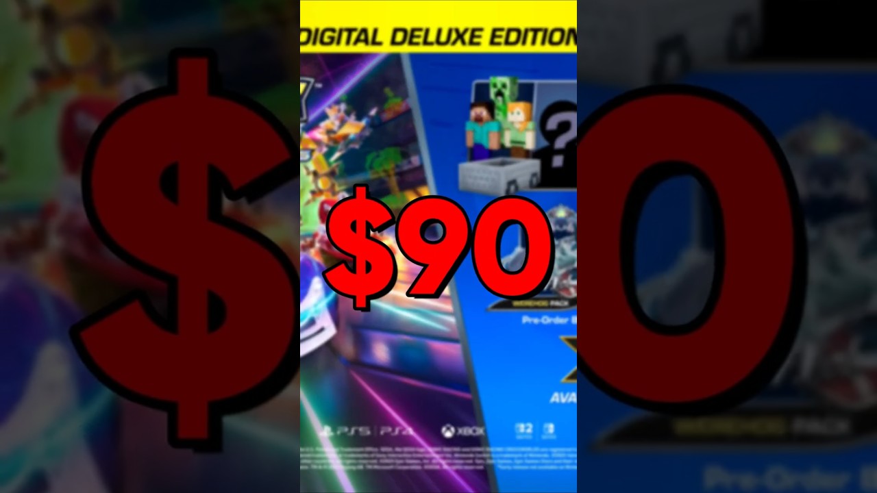 Sonic Racing: CrossWorlds IS EXPENSIVE