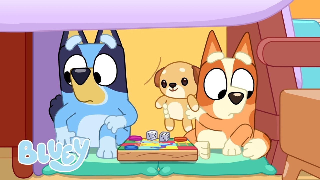 Hyggelig tid med familien 🥰 | Bluey På Dansk
