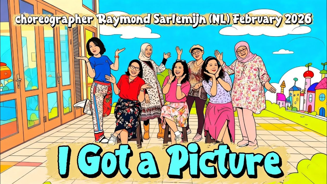 I GOT A PICTURE Linedance choreographer Raymond Sarlemijn demo by Gardenia alD