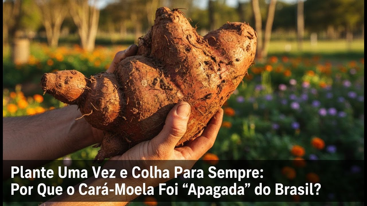 Plante Uma Vez e Colha Para Sempre: Por Que o Cará-Moela Foi “Apagada” do Brasil?