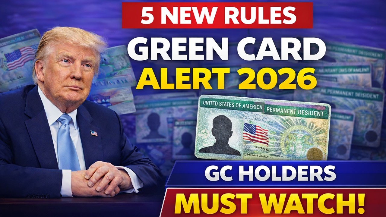 Green Card Holders: 5 Major Immigration Changes You MUST Know (Travel, SBA Loans & More)