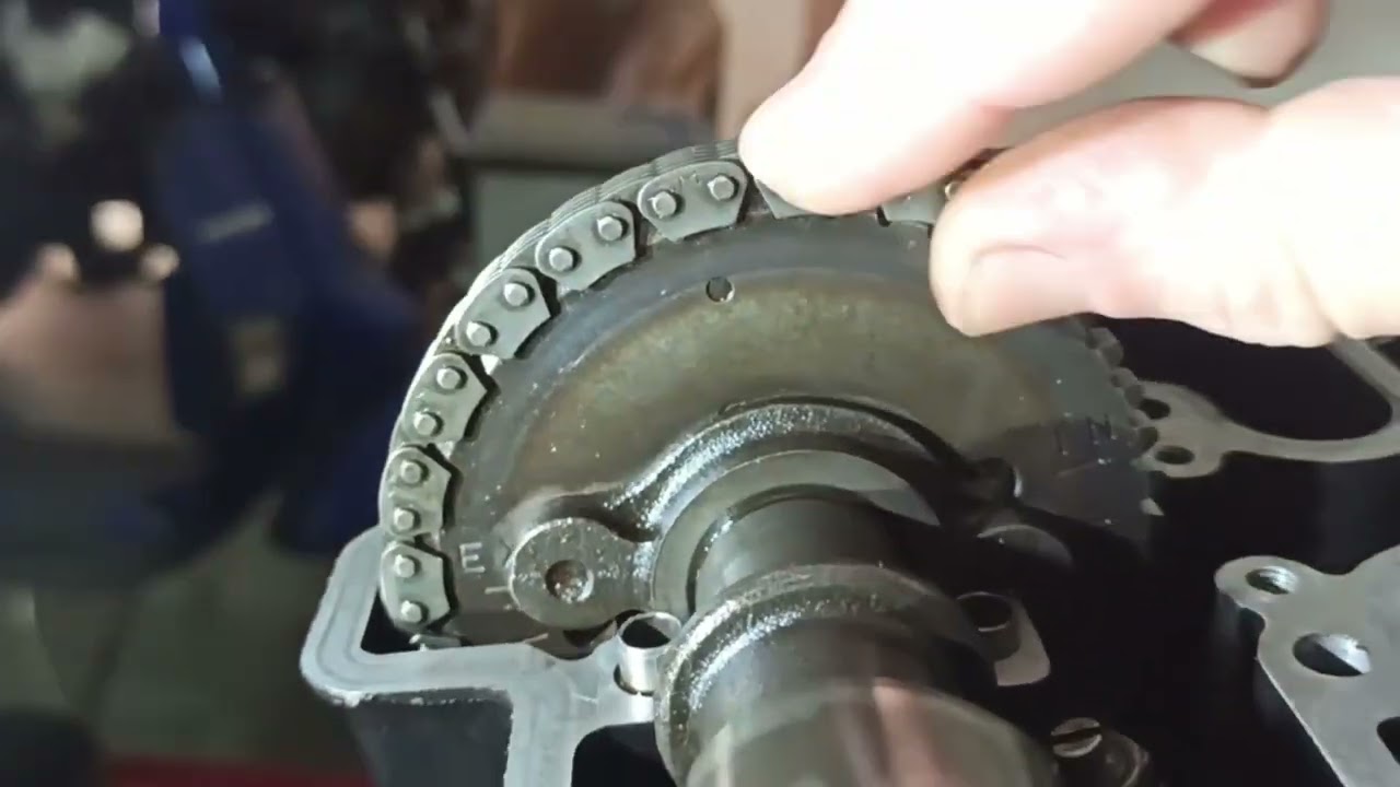 Ремонт двигателя Kawasaki GPZ 500. Часть 3. «ГРМ, сцепление, зажигание».