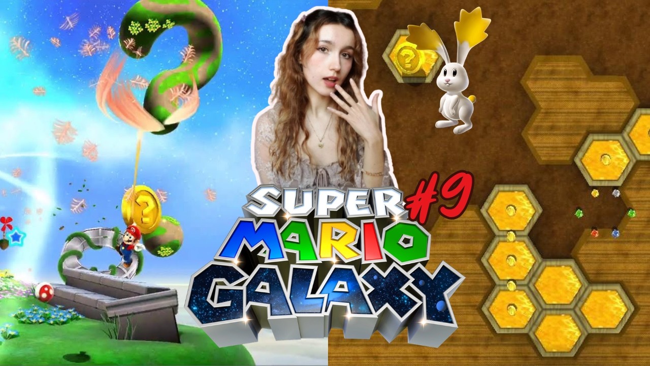 ✮⋆˙MARIO GALAXY - Ep9.✮⋆˙ Lucha con topo squishy en el jardín céfiro! ⋆