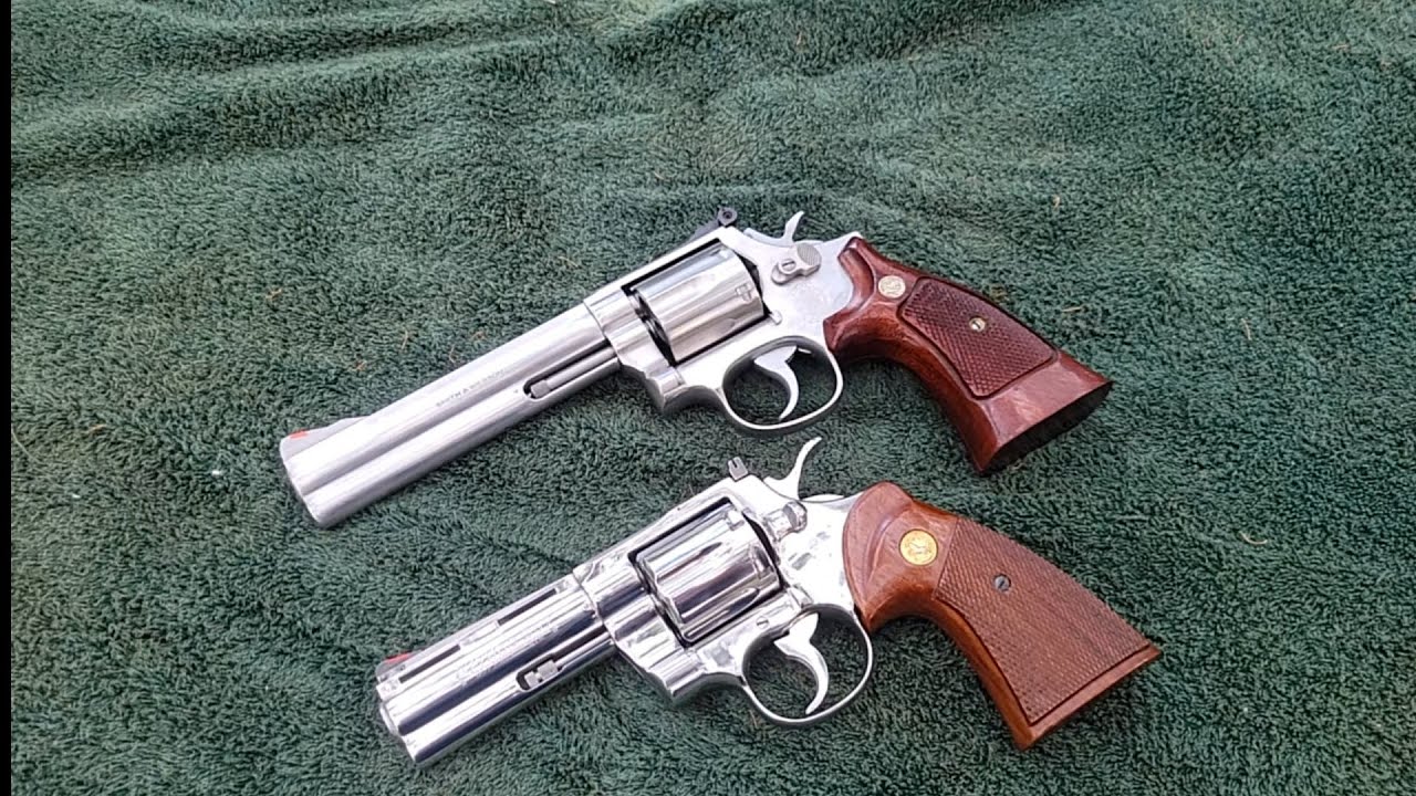 Дискуссия о Colt Python и Smith & Wesson 686