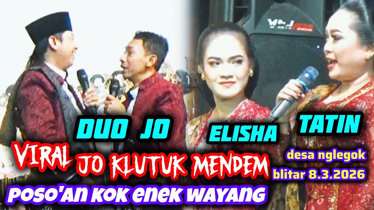  Viral POSO'AN KOK ENEK WAYANG. DUO JO JOKLUTUK MENDEM.. 9 Maret 2026 terbaru