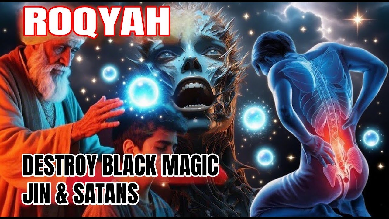 SPIN RUQYAH - DESTROY JIN, MAGIC THAT LIVES IN THE ROOM, HOUSE & BODY