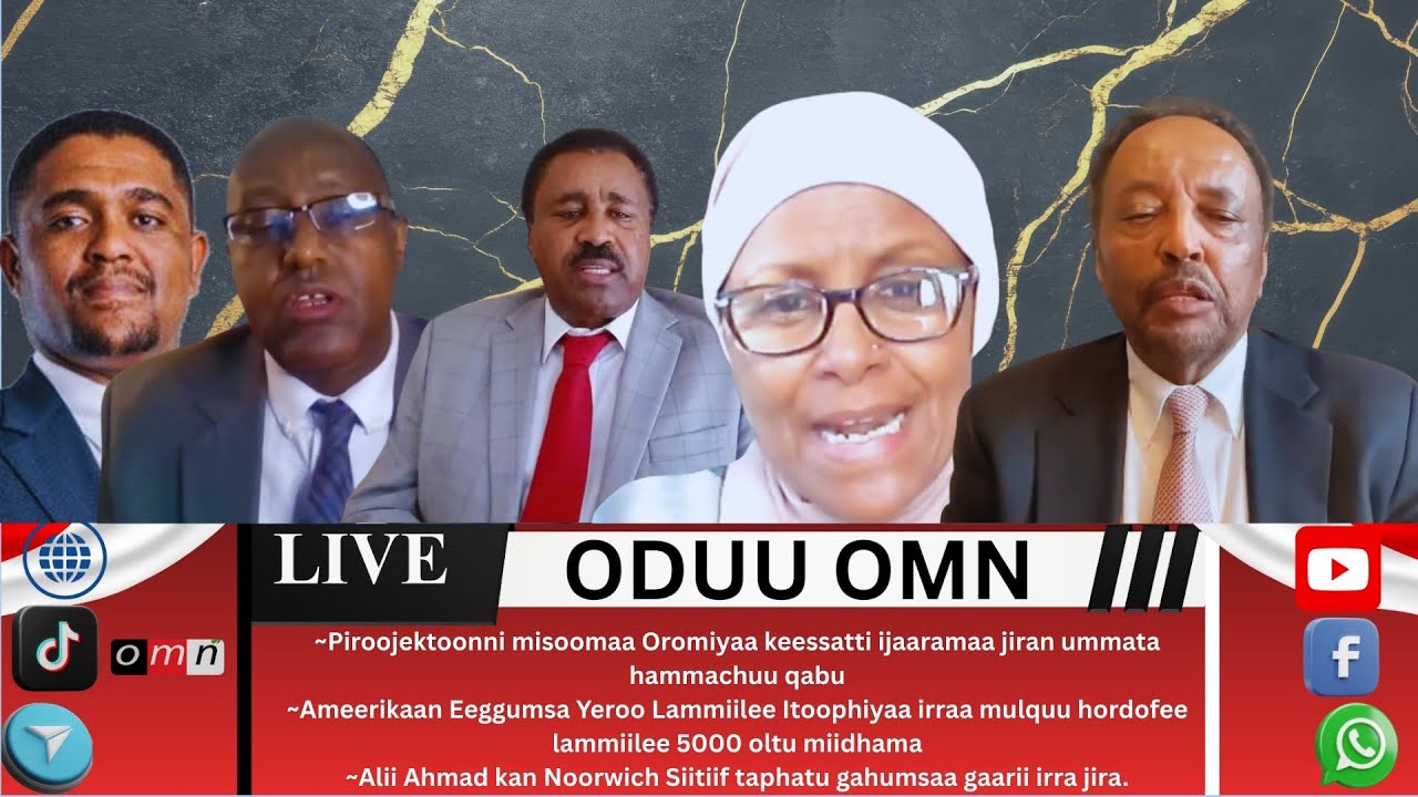 OMN ODUU AMAJJII 27, 2026 Taphataan kubbaa miilaa garee Noorwich Siitii Alii Ahmad gahumsa gaarii ir