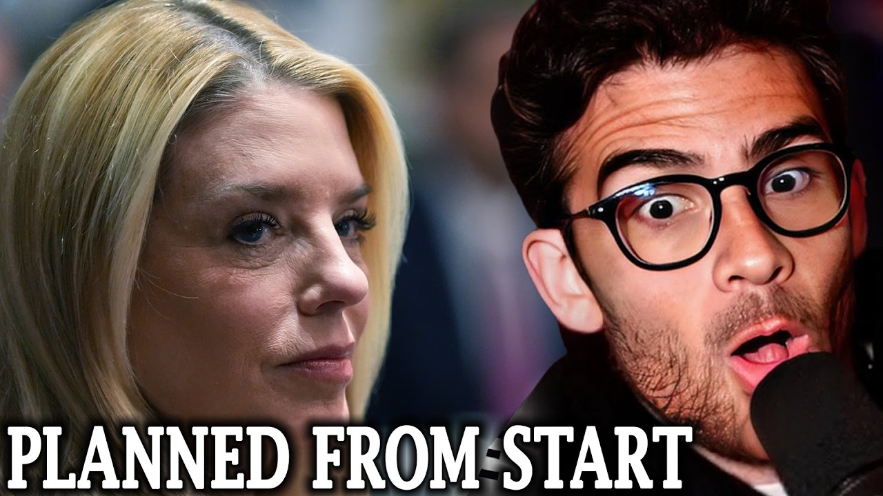 Pam Bondi Just Got Fired | HasanAbi Reacts