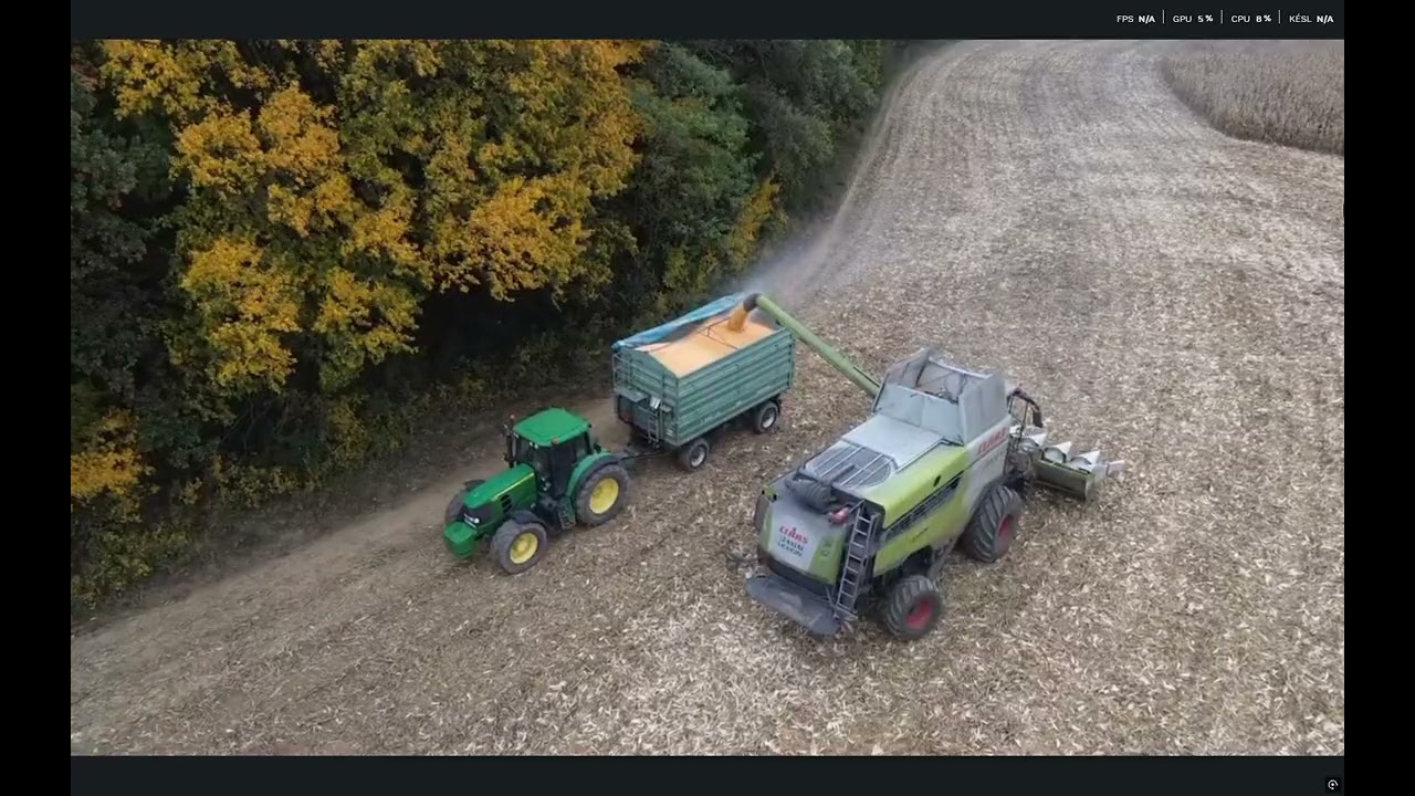 Corn harvest/kukorica aratás 2025