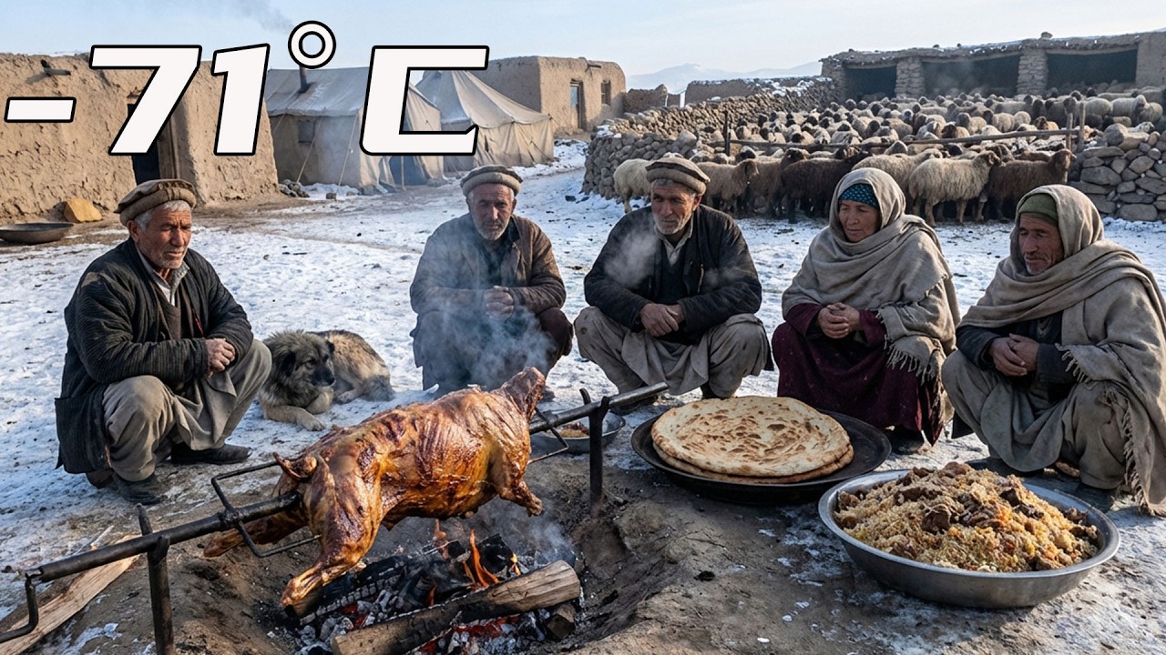 Afghanistan Shepherd Day | Smoked Meat Soup + Herding + Naan & Lamb Pilaf to Survive