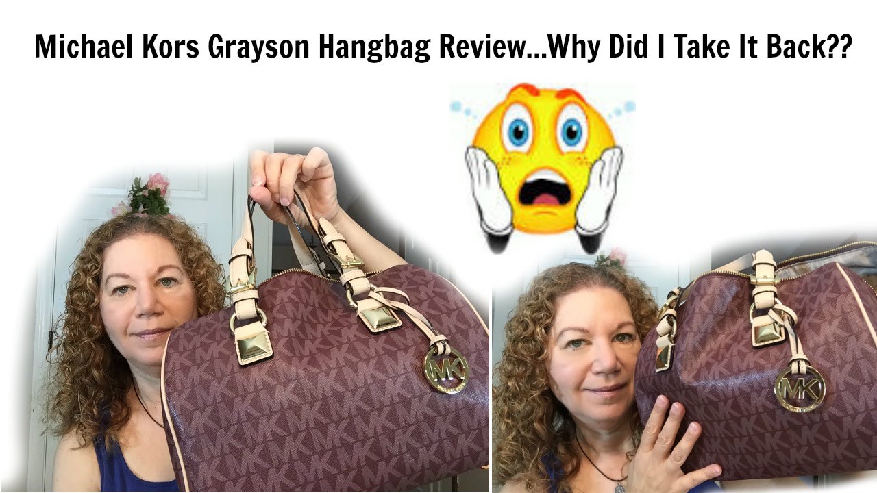 Michael Kors, MK Grayson Satchel Bag Unboxing || Review and Why I Returned It!