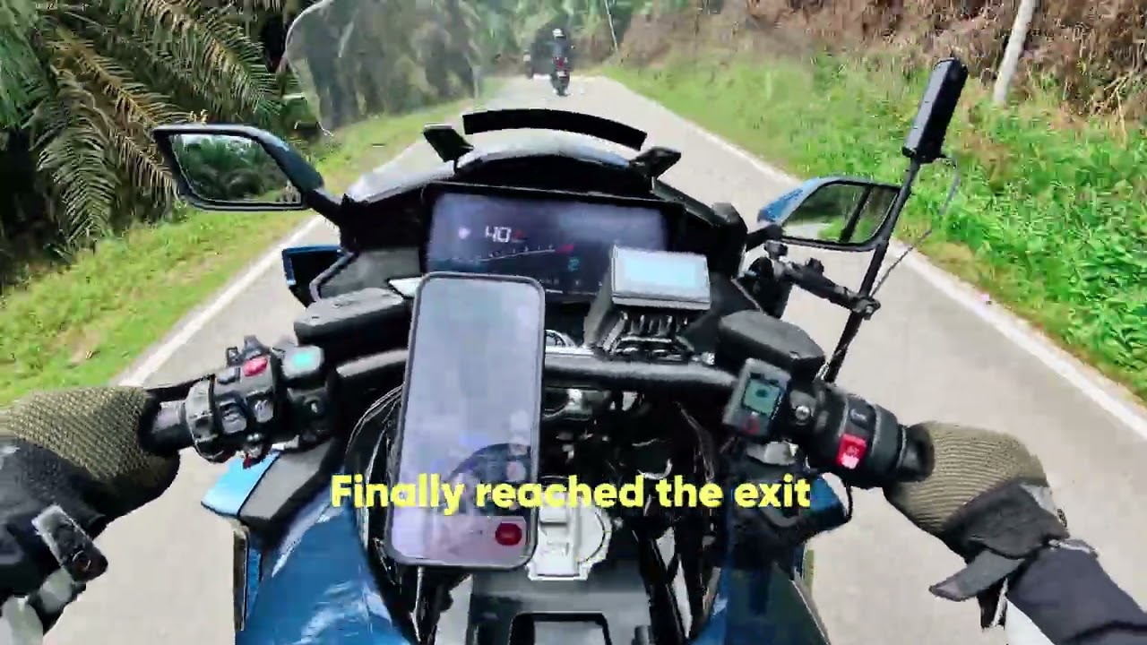 BMWK1600GTL Ride (POV) - Ride out from Takah Pengkoi Waterfall 