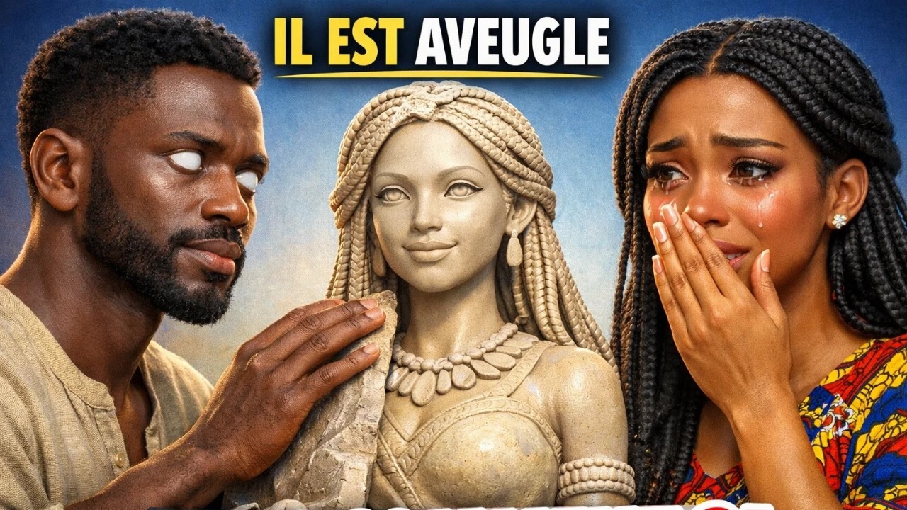 Il était aveugle… mais il a sculpté le visage d’une femme qu’il n’avait jamais vue