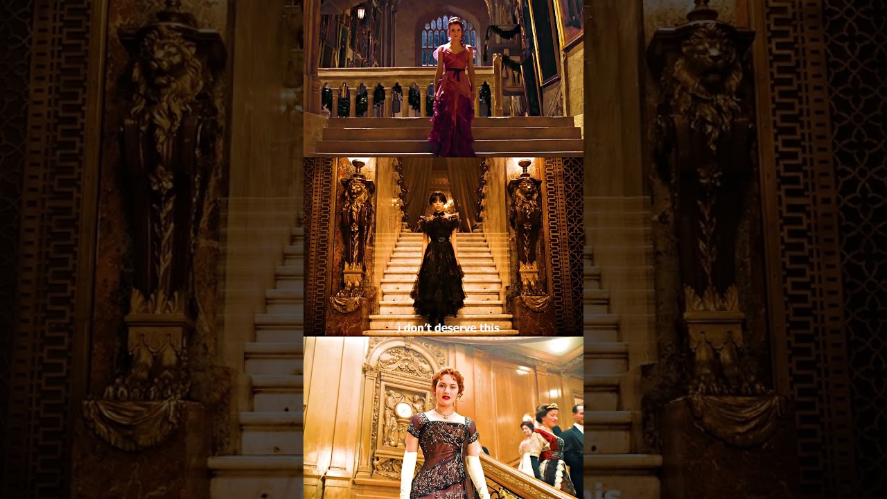 Wednesday | Titanic | Harry Potter |4K Edits ❤||Ed Sheeran - Perfect ||