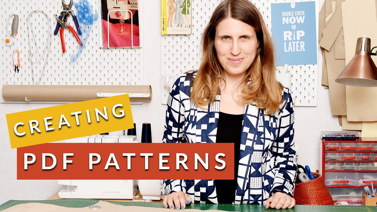 Creating a PDF Sewing Pattern Line: Behind the scenes of an indie pattern maker