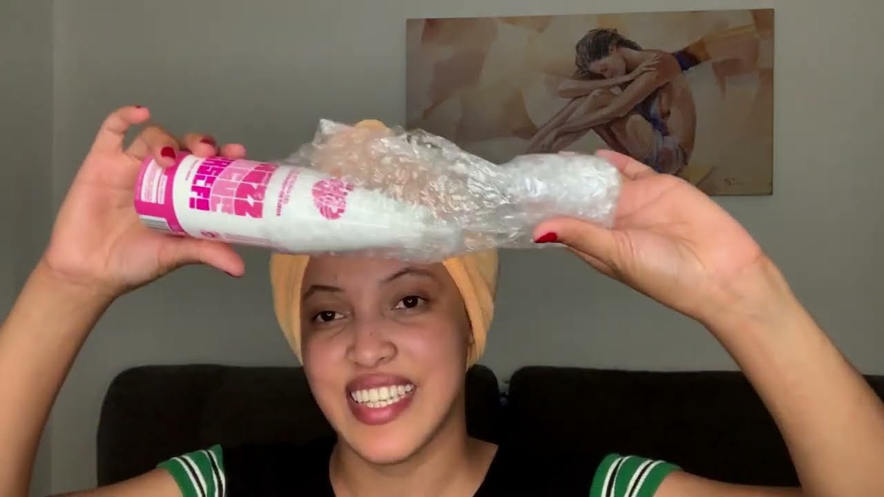 Probando el gel de Curly Love