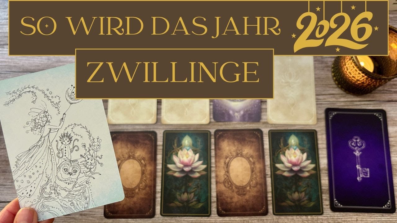 Zwillinge 🌟 2026 🌟 Das Jahr des schicksalhaften Wandels | Tarotreading