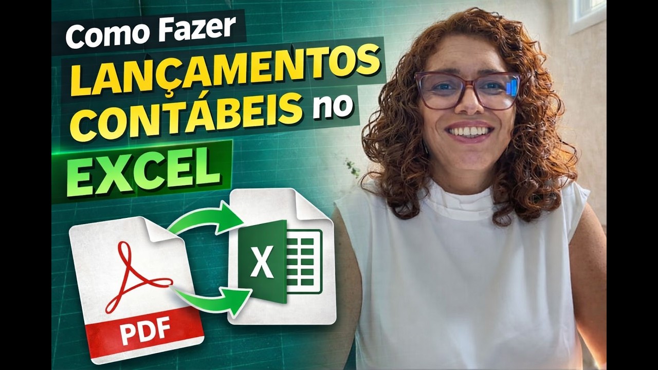 PARE DE LANÇAR EXTRATOS MANUALMENTE! FAÇA OS LANÇAMENTOS NO EXCEL (MESMO COM EXTRATOS EM PDF)