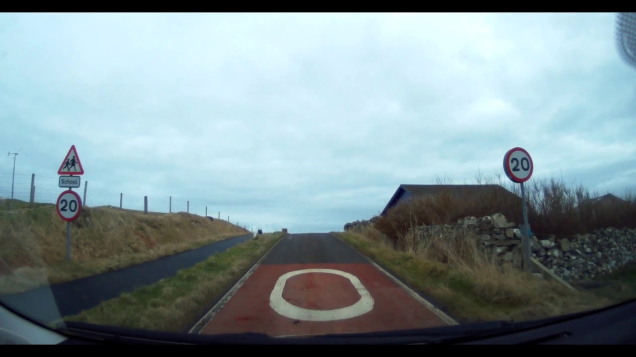 Yell: Ulsta to Gloup via Burravoe - Driving in the Shetland Islands