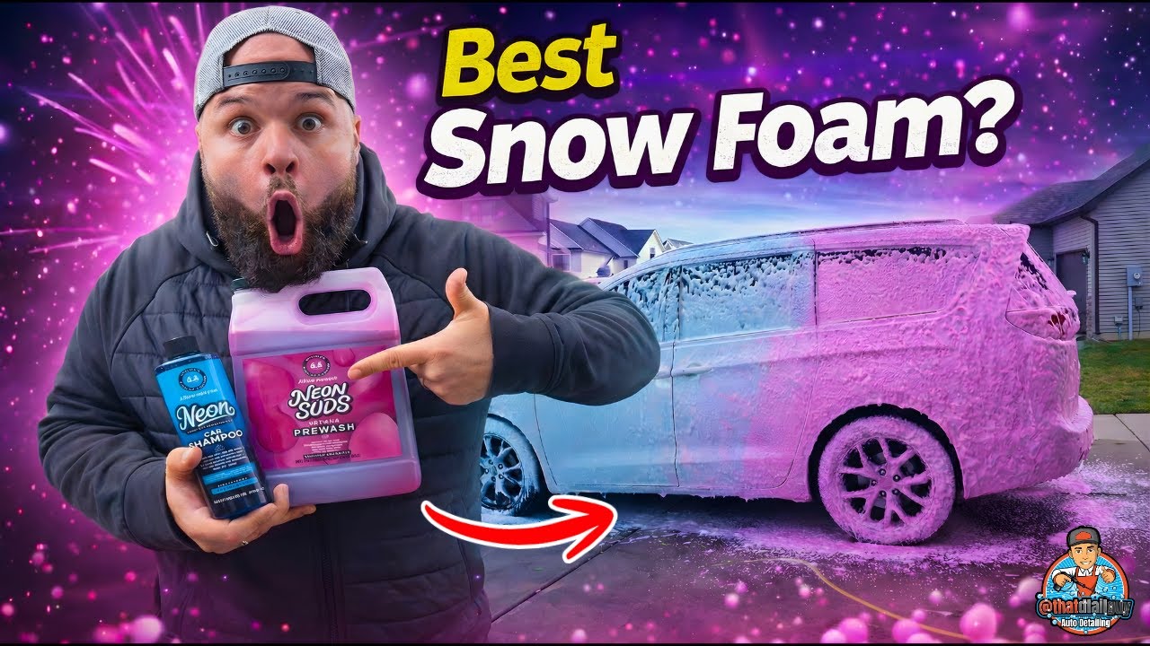 Best Snow Foam? | Satisfying ASMR Car Wash