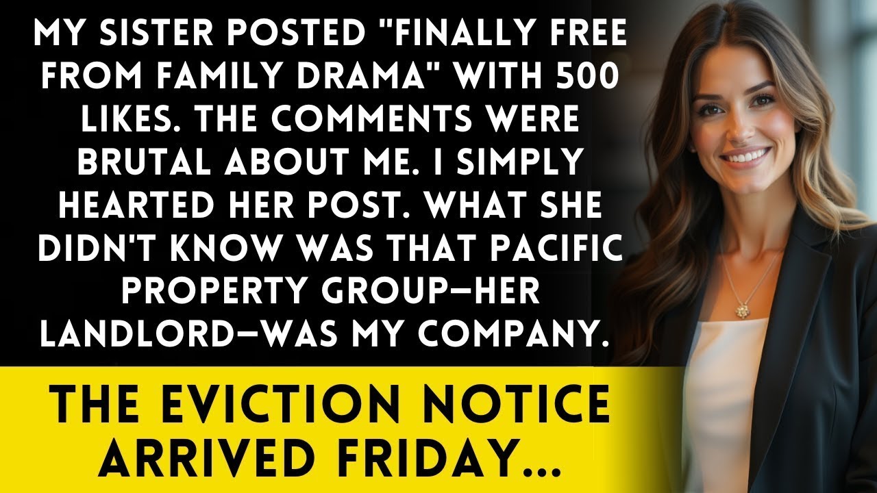 Sister Posted Finally Free from Family Drama—She Didn't Check Who Owns Her Apartment Complex