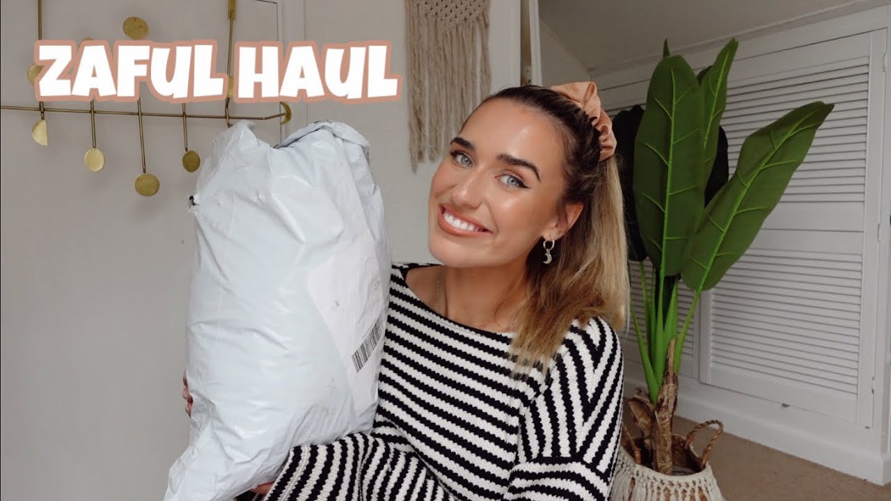 ZAFUL TRANSITIONAL TRY ON HAUL!!! + discount code | autumn September haul || Talia Rose