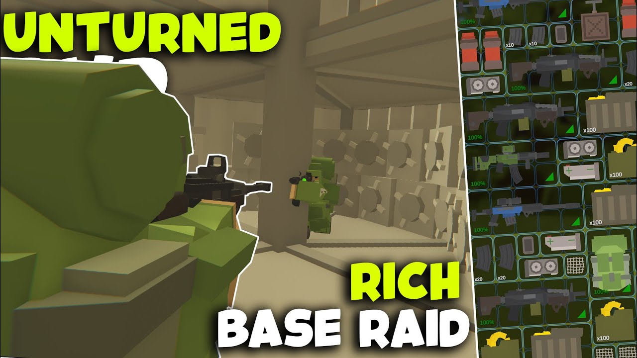 11,000 HOUR DUO RAID RICHEST BASE - Unturned Elver PvP (Ep. 2)