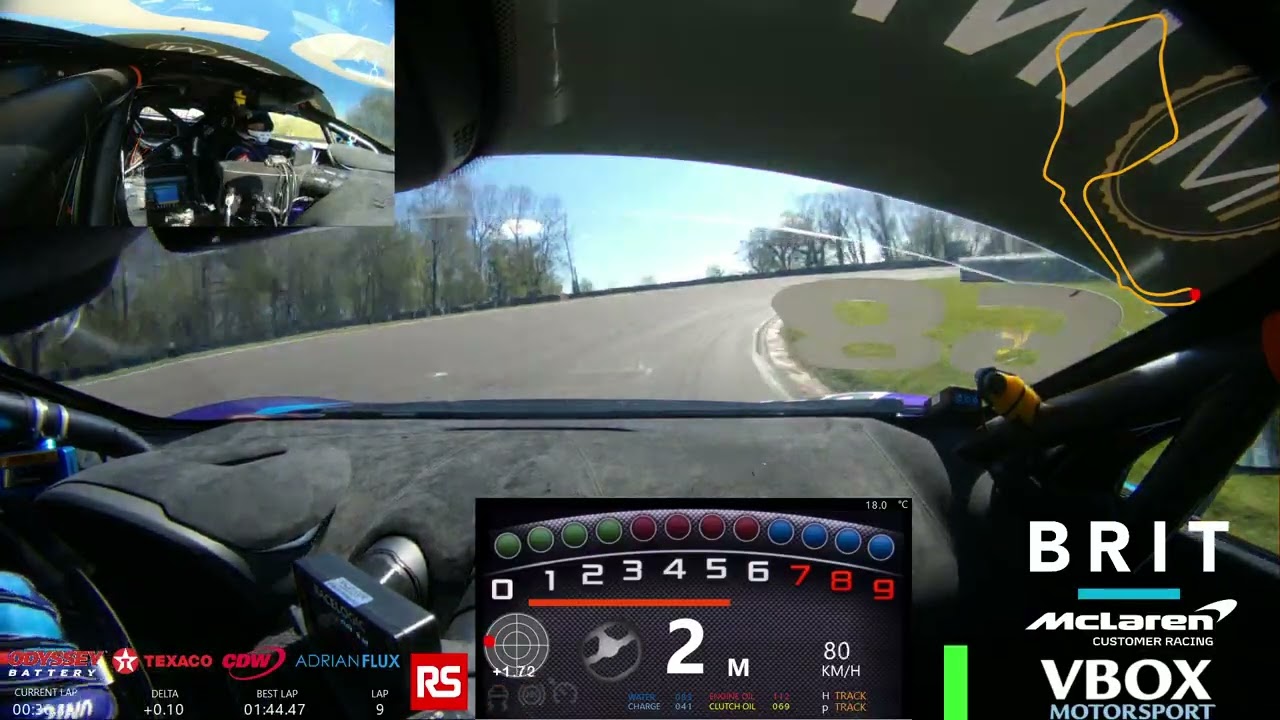Oulton Park 570s GT4 Lap