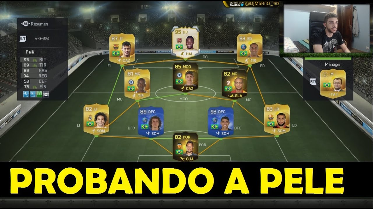 FIFA 15 | PROBANDO A PELE | LEYENDA | DjMaRiiO