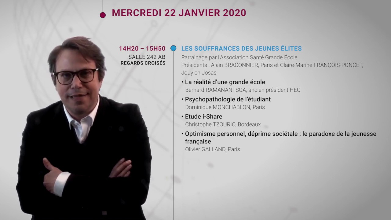 Les souffrances des jeunes &eacute;lites - Dr David Gourion