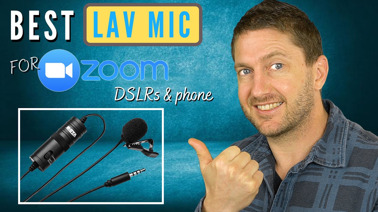 Best Lav Mic for Zoom (+DSLRs & Phones) | Boya BY-M1 Lavalier Microphone Review, Test & Comparison