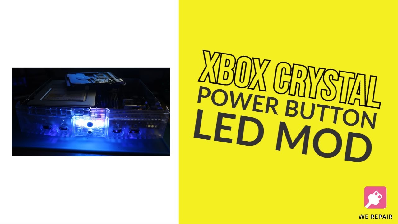 Modifying power button LED's on the Xbox original