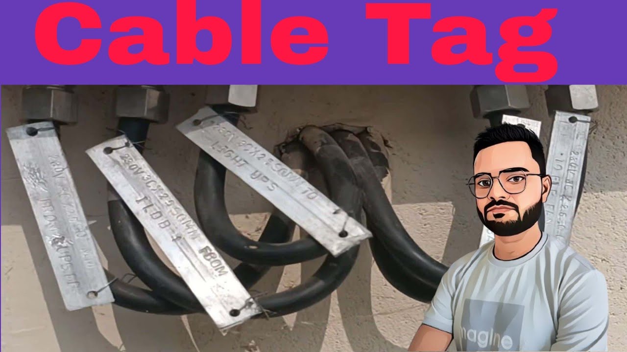 Cable tag kyon lagate hai | Cable Tag Kaise banaye | Tag Kaise Lagaye | #electrical #cable #tag
