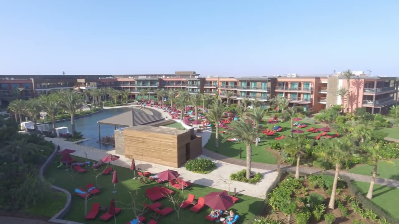 Drone over Hilton Cabo Verde Sal January 2021