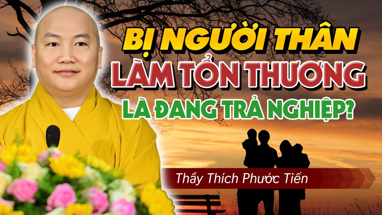 Phật Pháp Thích Phước Tiến | Bị Người Thân Làm Tổn Thương – Có Phải Đang Trả Nghiệp Trong Gia Tộc?